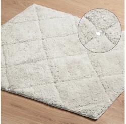 EUROFIRANY Chic2 pamut fürdőszobaszőnyeg kristályokkal Krémszín 60x90 cm