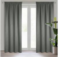 EUROFIRANY Carlo sötétítő függöny Szürke 130x300 cm