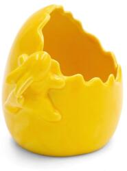 EUROFIRANY Élénk sárga húsvéti dekoráció Sárga 12x10x11 cm