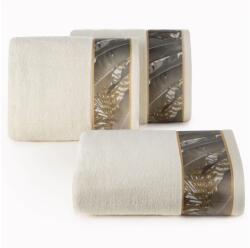 Eurofirany Eva17 minőségi pamut törölköző Bézs 70x140 cm