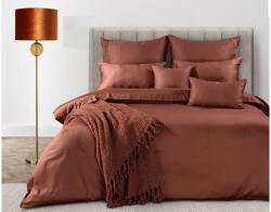 Eurofirany Eva Minge egyszínű mako-szatén ágyneműhuzat Marsala 160x200 cm - 70x80 cm 2db