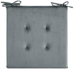 EUROFIRANY Gaja ülőpárna Ezüst 40x40x3 cm