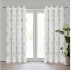 EUROFIRANY Margaret dekor függöny mohair díszítéssel Krémszín 140x250 cm