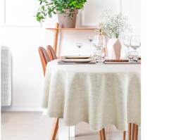 EUROFIRANY Ines asztalterítő Krémszín 150 cm