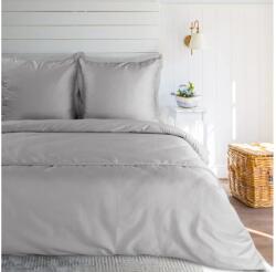 Eurofirany Retro6 ágyneműhuzat elegáns csipkével Világosszürke 160x200 cm - 70x80 cm 2db