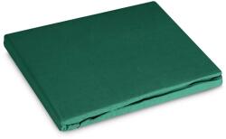 EUROFIRANY Gumis renforce pamut lepedő Sötétzöld 140x200 cm + 30 cm