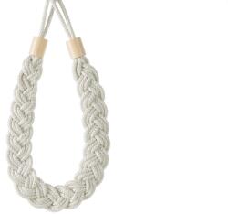 EUROFIRANY Kayla egy bojtos függönyelkötő Natúr