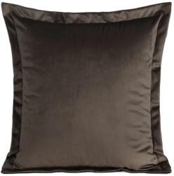 Eurofirany Ria bársony párnahuzat Barna 45x45 cm