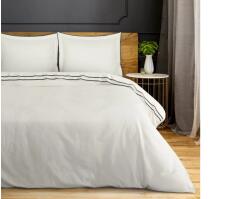 Eurofirany Reina38a pamut ágyneműhuzat Krémszín 220x200 cm - 70x80 cm 2db