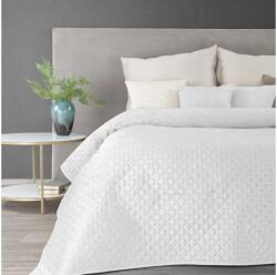 EUROFIRANY Dimon bársony ágytakaró Fehér 200x220 cm