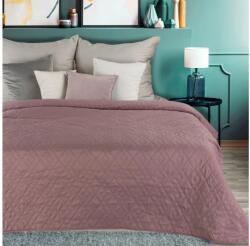EUROFIRANY Boni2 mikroszálas ágytakaró Sötét rózsaszín 200x220 cm