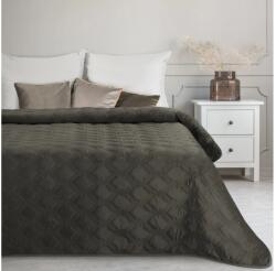 EUROFIRANY Sofia5 bársony ágytakaró Acélszürke 170x210 cm