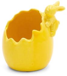 EUROFIRANY Élénk sárga húsvéti dekoráció Sárga 9x8x10 cm