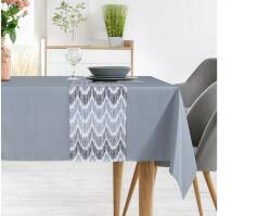 EUROFIRANY Anita asztalterítő Szürke 140x260 cm - 33x260 cm