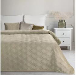 EUROFIRANY Sofia5 bársony ágytakaró Bézs 200x220 cm