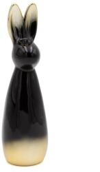 EUROFIRANY Fekete-arany húsvéti dekoráció Fekete 6x6x22 cm