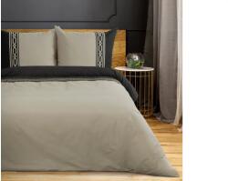 Eurofirany Reina40 pamut ágyneműhuzat Bézs 220x200 cm - 70x80 cm 2db