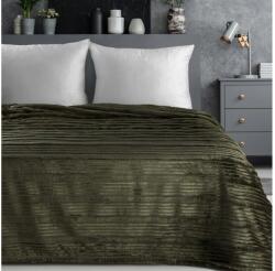 EUROFIRANY Nina puha plüss pléd Olívazöld 150x200 cm