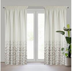 EUROFIRANY Mariela bársony sötétítő függöny Krémszín 140x270 cm