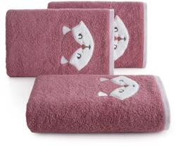 Eurofirany Baby70 rókás fürdőkesztyű gyerekeknek Rózsaszín 15x21 cm