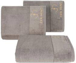 Eurofirany Gaja Eva Minge törölköző Ezüst 70x140 cm