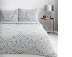 Eurofirany Flano puha ágyneműhuzat domború mintával Ezüst 140x200 cm - 70x90 cm 1db