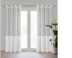 EUROFIRANY Dana dekor függöny Fehér 140x250 cm