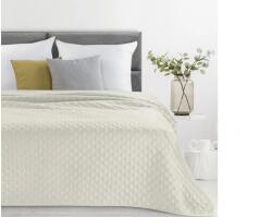 EUROFIRANY Sofia4 bársony ágytakaró Krémszín 200x220 cm
