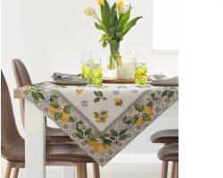 EUROFIRANY Citromos gobelin asztalterítő Natúr 100x100 cm +/-5%