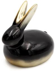 EUROFIRANY Fekete-arany húsvéti dekoráció Fekete 14x10x13 cm