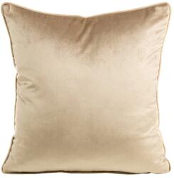 Eurofirany Mel bársony párnahuzat Sötét bézs 40x40 cm