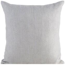 Eurofirany Mila párnahuzat lenvászon szerű anyagból Ezüst 45x45 cm