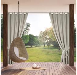 EUROFIRANY Garden kültéri függöny vízálló anyagból elkötővel Bézs 155x260 cm