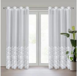 EUROFIRANY Jasmin Eva Minge függöny Fehér 140x250 cm