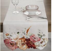 EUROFIRANY Summer2 színes virágmintás asztalterítő Natúr 40x140 cm