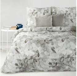 Eurofirany Nelly3 pamut-szatén ágyneműhuzat Acélszürke 140x200 cm - 70x90 cm 1db