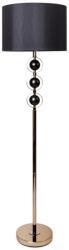 Eurofirany Amelia állólámpa Fekete 41x27x153 cm