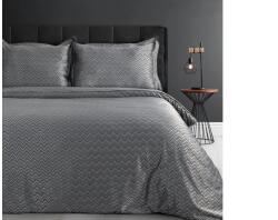 Eurofirany Bambo bambusz ágyneműhuzat Acélszürke 160x200 cm - 60x80 cm 2db