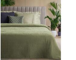 EUROFIRANY Glori ágytakaró Olívazöld 220 x 240 cm