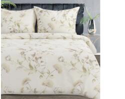 Eurofirany Ella pamut-szatén ágyneműhuzat Krémszín 220x200 cm - 70x80 cm 2db