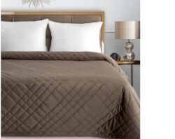 EUROFIRANY Ria6 bársony ágytakaró Barna 200 x 220 cm