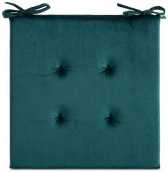 EUROFIRANY Gaja ülőpárna Sötét türkiz 40x40x3 cm