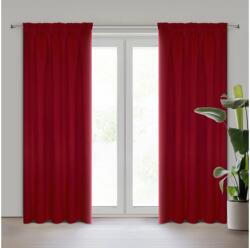 EUROFIRANY Adley piros sötétítő függöny 135x270 cm