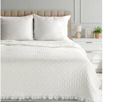 EUROFIRANY Libi3 mikroszálas ágytakaró Krémszín 200x220 cm