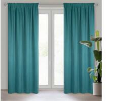 EUROFIRANY Carlo türiz sötétítő függöny Sötéttürkiz 130x300 cm