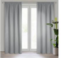 EUROFIRANY Carlo sötétítő függöny Ezüst 130x300 cm