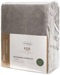 EUROFIRANY Flano polár gumis lepedő Bézs 220x200 cm - 30 cm