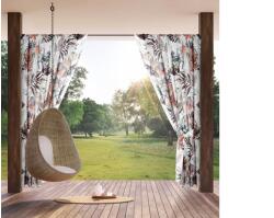 EUROFIRANY Garden21 vízálló kerti függöny elkötővel Fehér 155x200 cm