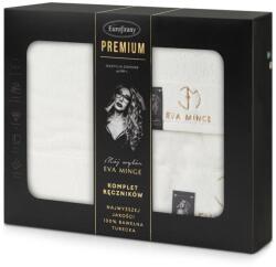 Eurofirany Gaja Eva Minge 3Db-os pamut törölköző szett Krémszín