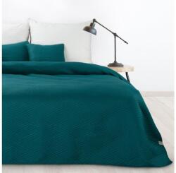 EUROFIRANY Boni4 mikroszálas ágytakaró párnahuzattal Sötét türkiz 200x220cm +2db 40x40cm